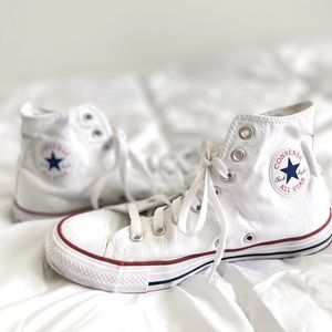 Chick Taylor Converse High Tops -sz 10 womens 8 mens